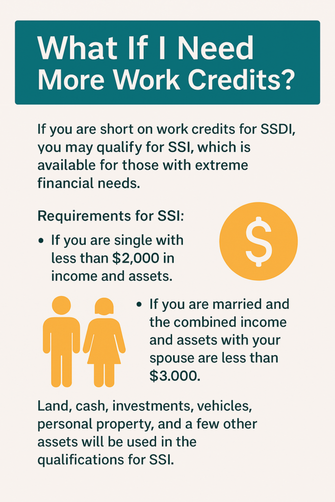 More Work Credits infographic