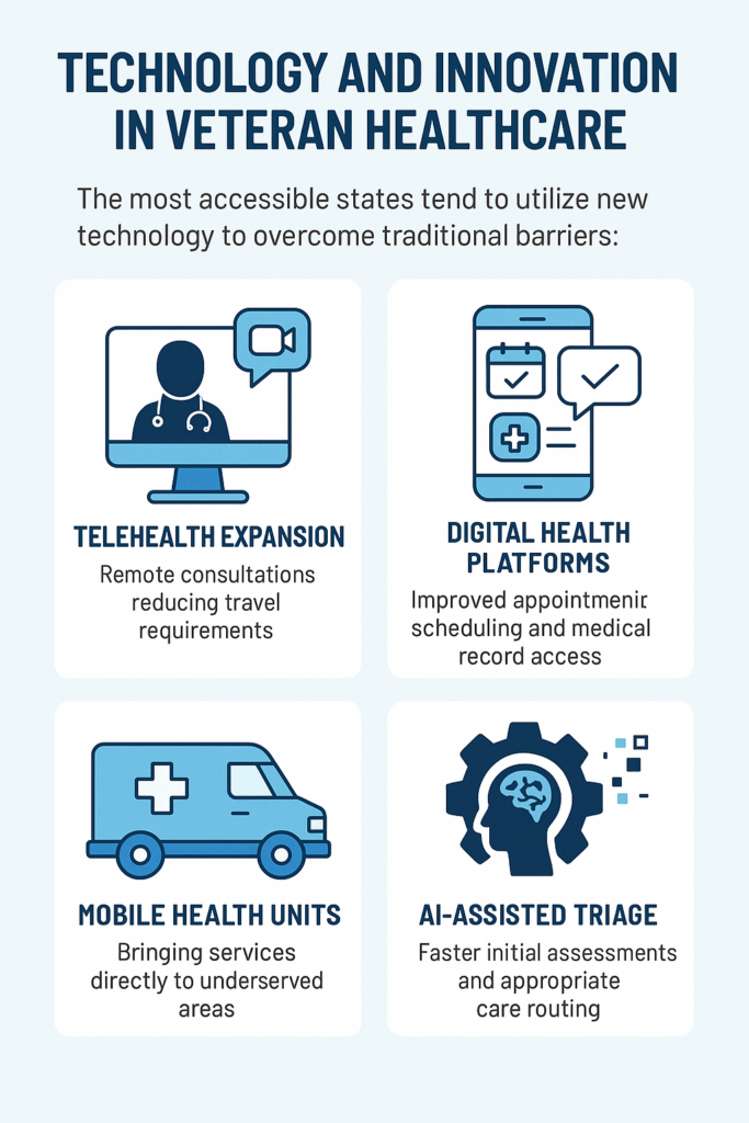 Veteran Healthcare Innovation infographic