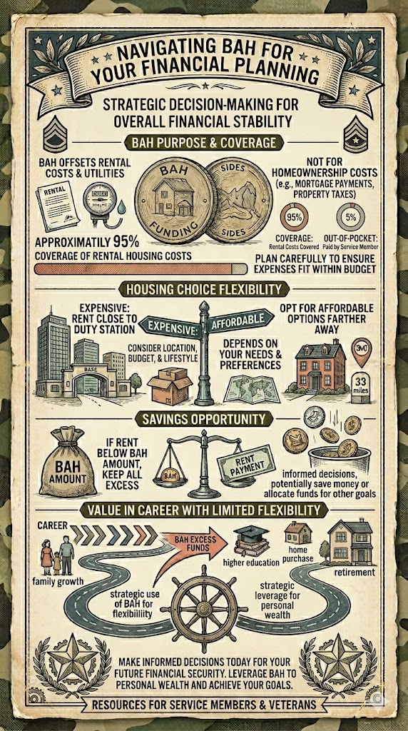 BAH Financial Planning infographic