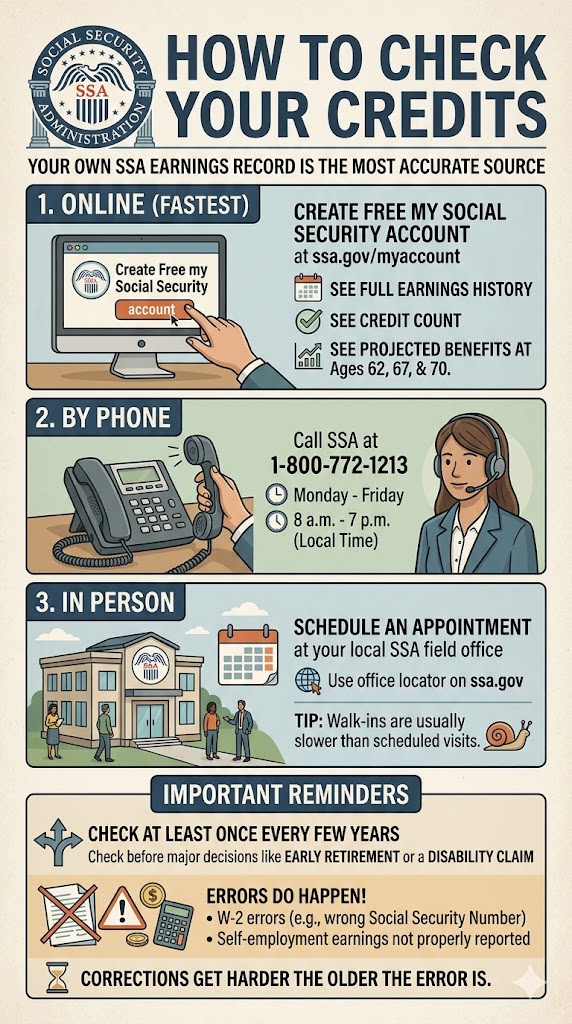 Social Security Credit Check infographic